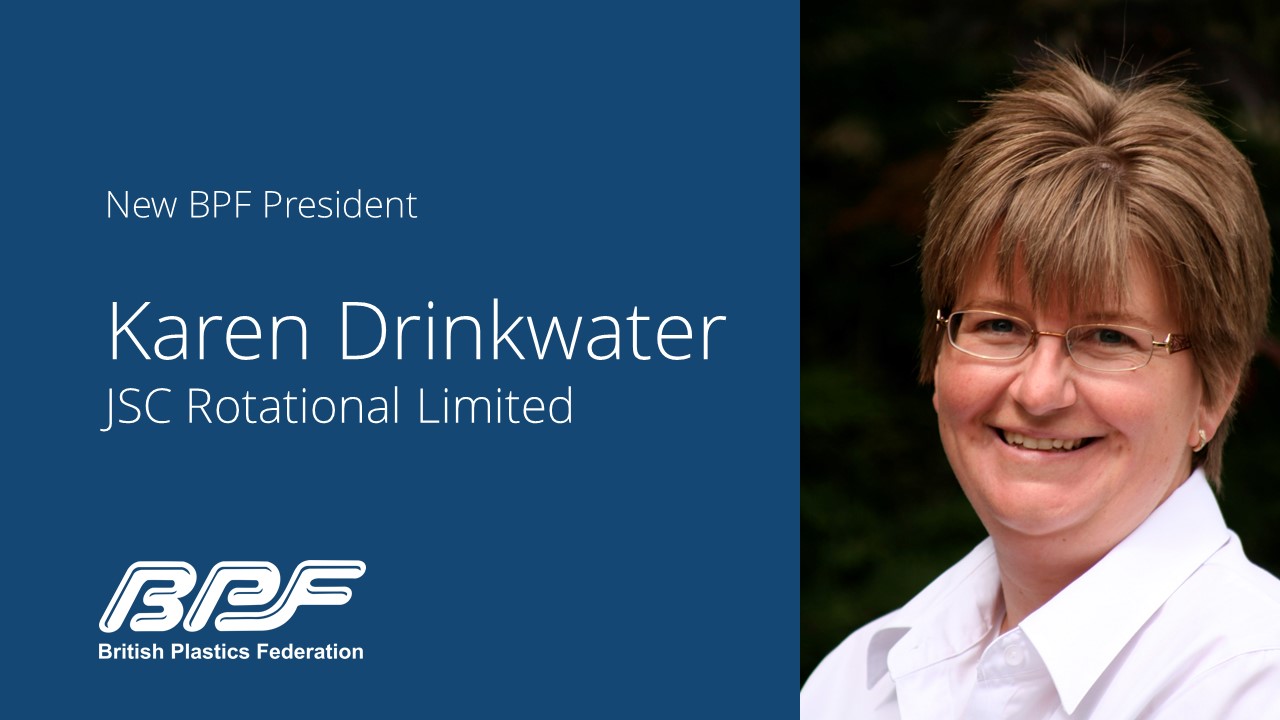 Karen Drinkwater elected as new president of the British Plastics Federation